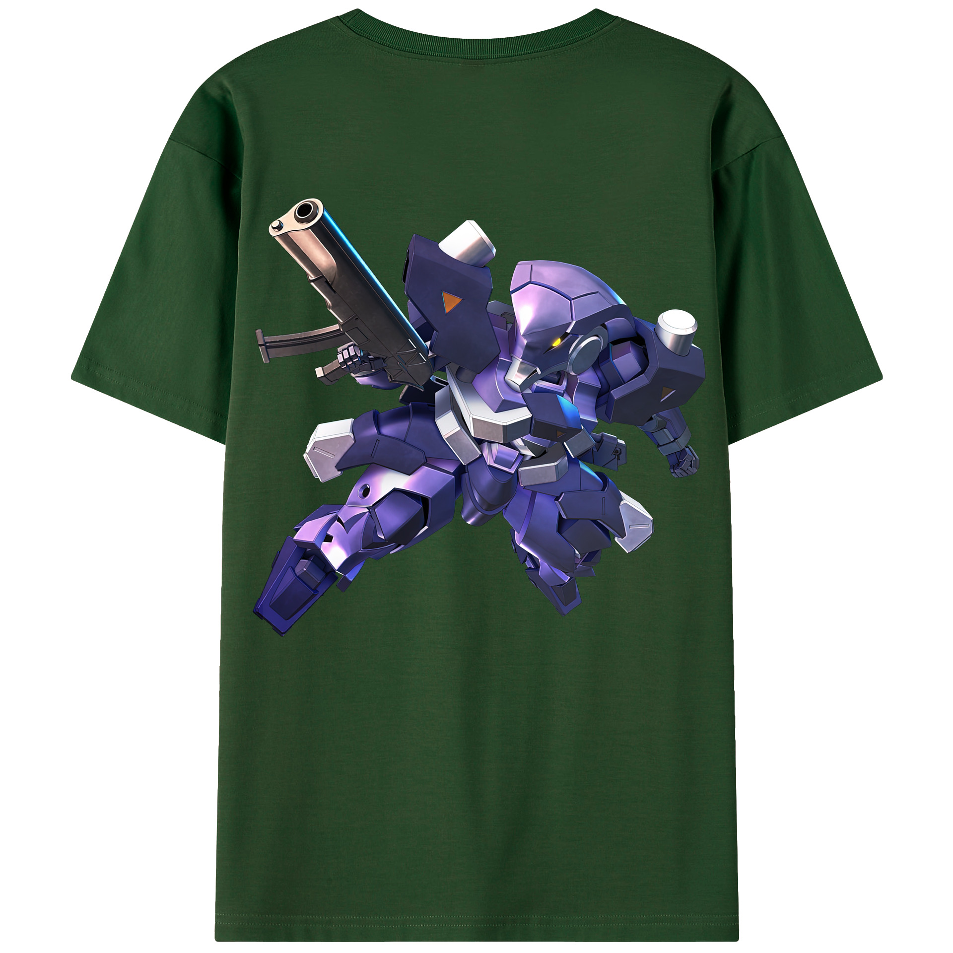 （画像用） 機動戦士ガンダム Mobile Suit Gundam 綿100％半袖Tシャツ（背面プリント）